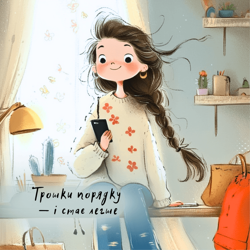 Calendar illustration of January